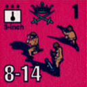 Panzer Grenadier Headquarters Library Unit: Kingdom of Jordan Royal Jordanian Army 3-inch for Panzer Grenadier game series