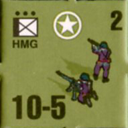Panzer Grenadier Headquarters Library Unit: United States Army HMG for Panzer Grenadier game series