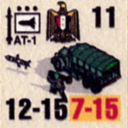 Panzer Grenadier Headquarters Library Unit: Arab Republic of Egypt El Geish el Masry AT-1 for Panzer Grenadier game series