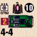 Panzer Grenadier Headquarters Library Unit: Arab Republic of Egypt El Geish el Masry OT62 for Panzer Grenadier game series