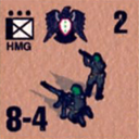 Panzer Grenadier Headquarters Library Unit: Syrian Arab Republic Army HMG for Panzer Grenadier game series