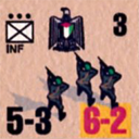 Panzer Grenadier Headquarters Library Unit: Palestine Liberation Organization Liberation Army INF for Panzer Grenadier game series