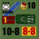 Panzer Grenadier Headquarters Library Unit: Soviet Union Guards ASU85 for Panzer Grenadier game series