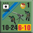 Panzer Grenadier Headquarters Library Unit: Soviet Union Guards 73RR for Panzer Grenadier game series