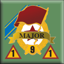 Panzer Grenadier Headquarters Library Unit: Soviet Union Guards Major for Panzer Grenadier game series