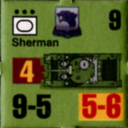 Panzer Grenadier Headquarters Library Unit: United States Army Hvy Sherman for Panzer Grenadier game series