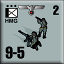 Panzer Grenadier Headquarters Library Unit: Germany Heer HMG for Panzer Grenadier game series