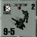 Panzer Grenadier Headquarters Library Unit: Germany Heer HMG for Panzer Grenadier game series