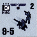 Panzer Grenadier Headquarters Library Unit: Germany Heer HMG for Panzer Grenadier game series