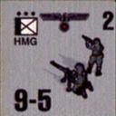 Panzer Grenadier Headquarters Library Unit: Germany Heer HMG for Panzer Grenadier game series