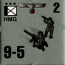 Panzer Grenadier Headquarters Library Unit: Germany Heer HMG for Panzer Grenadier game series