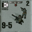 Panzer Grenadier Headquarters Library Unit: Germany Heer HMG for Panzer Grenadier game series