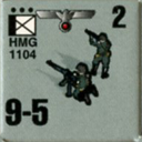 Panzer Grenadier Headquarters Library Unit: Germany Heer HMG for Panzer Grenadier game series