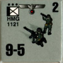 Panzer Grenadier Headquarters Library Unit: Germany Heer HMG for Panzer Grenadier game series
