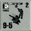 Panzer Grenadier Headquarters Library Unit: Germany Heer HMG for Panzer Grenadier game series