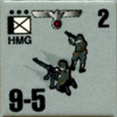 Panzer Grenadier Headquarters Library Unit: Germany Heer HMG for Panzer Grenadier game series