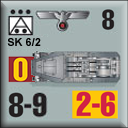 Panzer Grenadier Headquarters Library Unit: Germany Heer SK6/2 for Panzer Grenadier game series