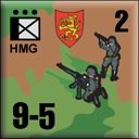 Panzer Grenadier Headquarters Library Unit: Germany Schutzstaffel HMG (Finnish SS) for Panzer Grenadier game series
