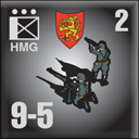 Panzer Grenadier Headquarters Library Unit: Germany Schutzstaffel HMG (Finnish SS) for Panzer Grenadier game series