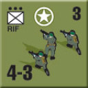 Panzer Grenadier Headquarters Library Unit: United States Army RIF for Panzer Grenadier game series