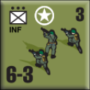 Panzer Grenadier Headquarters Library Unit: United States Army RIF for Panzer Grenadier game series