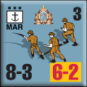 Panzer Grenadier Headquarters Library Unit: United Kingdom Royal Marines MAR for Panzer Grenadier game series