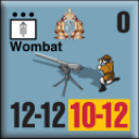 Panzer Grenadier Headquarters Library Unit: United Kingdom Royal Marines Wombat for Panzer Grenadier game series