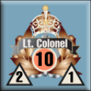 Panzer Grenadier Headquarters Library Unit: United Kingdom Royal Marines Lt. Colonel for Panzer Grenadier game series