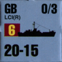 Panzer Grenadier Headquarters Library Unit: United States Navy LCI(R) for Panzer Grenadier game series