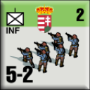 Panzer Grenadier Headquarters Library Unit: Austro-Hungarian Empire Royal Hungarian Honvéd INF for Panzer Grenadier game series