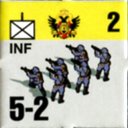 Panzer Grenadier Headquarters Library Unit: Austro-Hungarian Empire Imperial and Royal Army INF for Panzer Grenadier game series