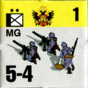 Panzer Grenadier Headquarters Library Unit: Austro-Hungarian Empire Imperial and Royal Army MG for Panzer Grenadier game series