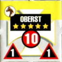 Panzer Grenadier Headquarters Library Unit: Austro-Hungarian Empire Imperial and Royal Army Oberst (Cav) for Panzer Grenadier game series