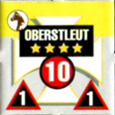 Panzer Grenadier Headquarters Library Unit: Austro-Hungarian Empire Imperial and Royal Army Oberstleut (Cav) for Panzer Grenadier game series