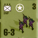 Panzer Grenadier Headquarters Library Unit: United States Army INF for Panzer Grenadier game series