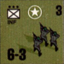 Panzer Grenadier Headquarters Library Unit: United States Army INF for Panzer Grenadier game series