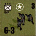 Panzer Grenadier Headquarters Library Unit: United States Army INF for Panzer Grenadier game series