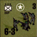 Panzer Grenadier Headquarters Library Unit: United States Army INF for Panzer Grenadier game series