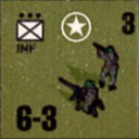 Panzer Grenadier Headquarters Library Unit: United States Army INF for Panzer Grenadier game series