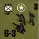 Panzer Grenadier Headquarters Library Unit: United States Army INF for Panzer Grenadier game series