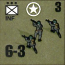 Panzer Grenadier Headquarters Library Unit: United States Army INF for Panzer Grenadier game series