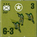 Panzer Grenadier Headquarters Library Unit: United States Army INF for Panzer Grenadier game series