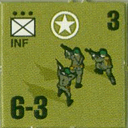 Panzer Grenadier Headquarters Library Unit: United States Army INF for Panzer Grenadier game series