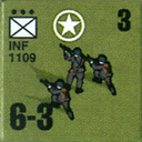 Panzer Grenadier Headquarters Library Unit: United States Army INF for Panzer Grenadier game series