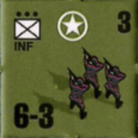 Panzer Grenadier Headquarters Library Unit: United States Army INF for Panzer Grenadier game series