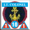 Panzer Grenadier Headquarters Library Unit: Soviet Union Navy Lt. Colonel for Panzer Grenadier game series