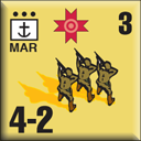 Panzer Grenadier Headquarters Library Unit: Romania Forțele Navale Române MAR for Panzer Grenadier game series