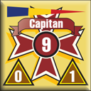 Panzer Grenadier Headquarters Library Unit: Romania Forțele Navale Române Captain for Panzer Grenadier game series