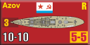 Panzer Grenadier Headquarters Library Unit: Soviet Union Navy Azov for Panzer Grenadier game series