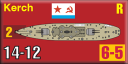 Panzer Grenadier Headquarters Library Unit: Soviet Union Navy Kerch for Panzer Grenadier game series